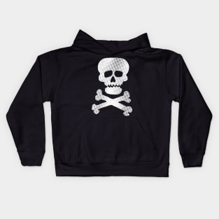 Punk Rock Skull - Distressed Kids Hoodie